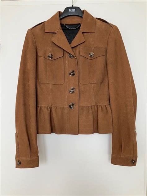 Burberry Jacke Aus Wildleder 